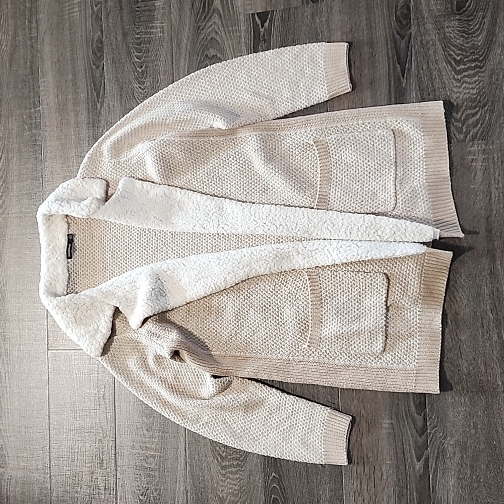 🦩 Solutions! sherpa trim Cardigan Blazer 🦩
